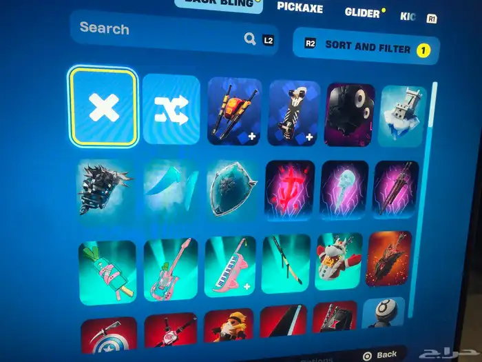 حساب فورت نايت اقبل بدل روكت ليق او بومه و فوق في ادوبت 9