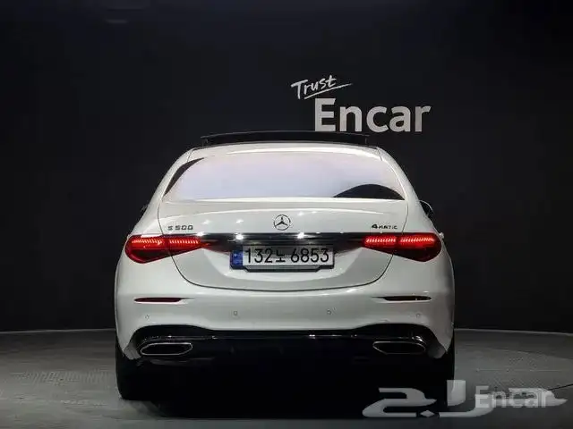 مرسيدس 2024 S class 500L 4MATIC استيراد من كوريا 3