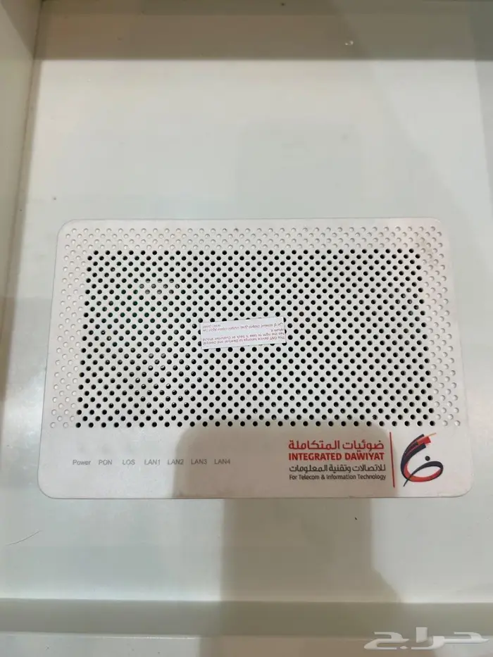جهاز ألياف ضويئيه مع موديم Stc 1