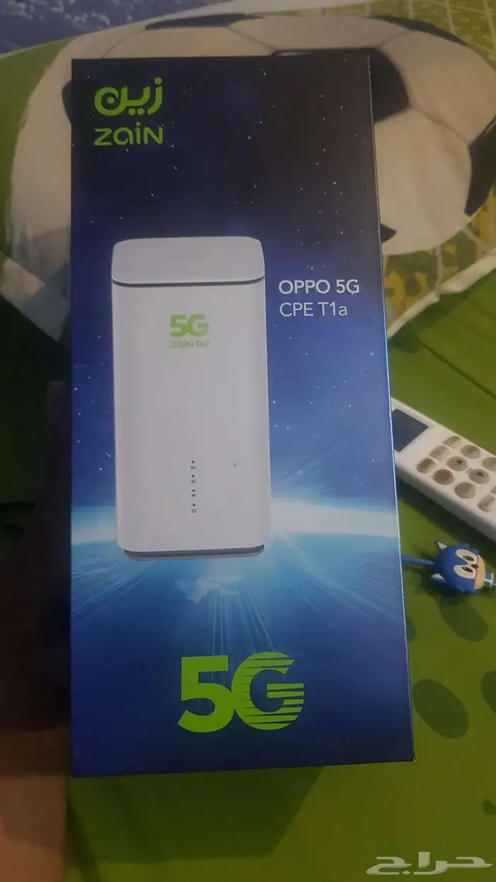 راوتر زين 5G بكل أغراضه 0