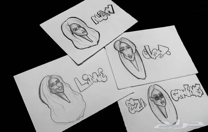 رسم مباشر للجماهير والفعاليات كاريكاتير وجرافيتي 4