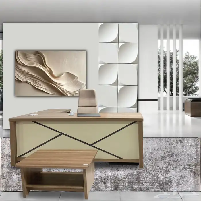 مودرن مكتب سكرتارية المكتب طقم فخم مكتب مدير مكتب موظفين 20