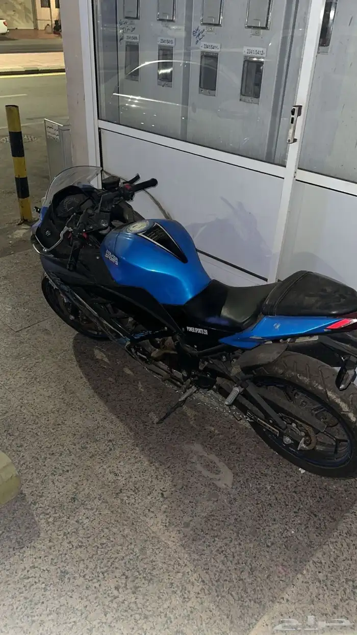 دباب 250 بور سبورت شبه جديددد للبيع 1