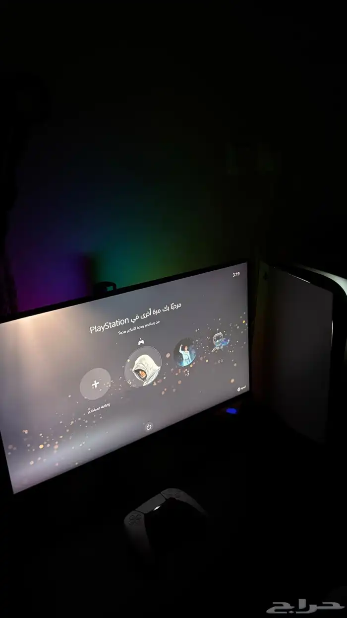 سوني 5 مع شاشة قيمنق 4