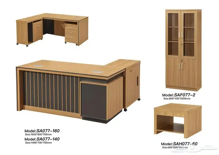 مودرن مكتب سكرتارية المكتب طقم فخم مكتب مدير مكتب موظفين 11