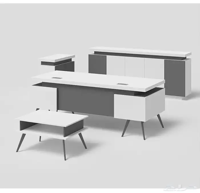 مودرن مكتب سكرتارية المكتب طقم فخم مكتب مدير مكتب موظفين 94