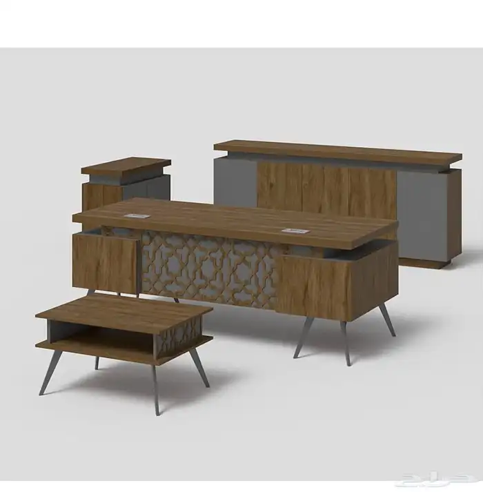 مودرن مكتب سكرتارية المكتب طقم فخم مكتب مدير مكتب موظفين 93