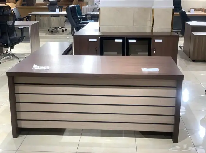 مودرن مكتب سكرتارية المكتب طقم فخم مكتب مدير مكتب موظفين 7