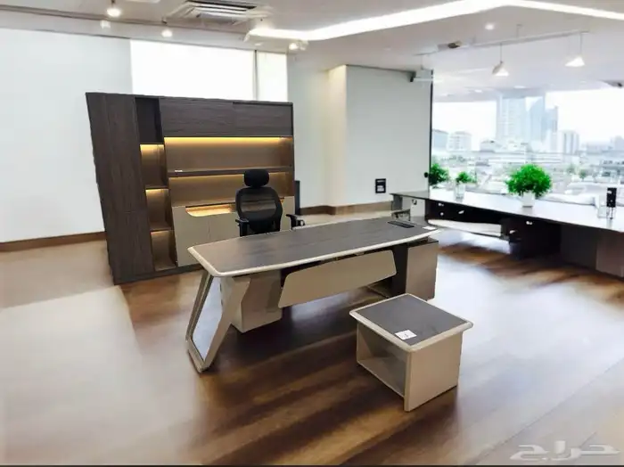 مودرن مكتب سكرتارية المكتب طقم فخم مكتب مدير مكتب موظفين 56
