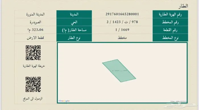 أرض بصك إلكتروني في الصويدرة ب 58 الف 0