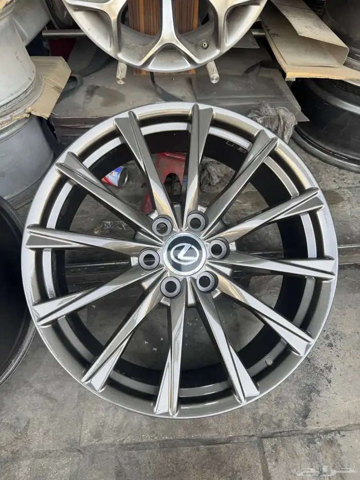 جنوط لكزس LX600 موديل 2024 مقاس22 5