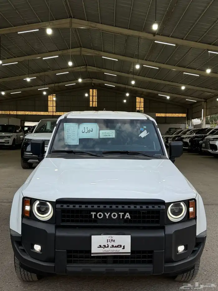 برادو 2024 عداد 12 الف ديزل ستاندر سعودي ديزل 0