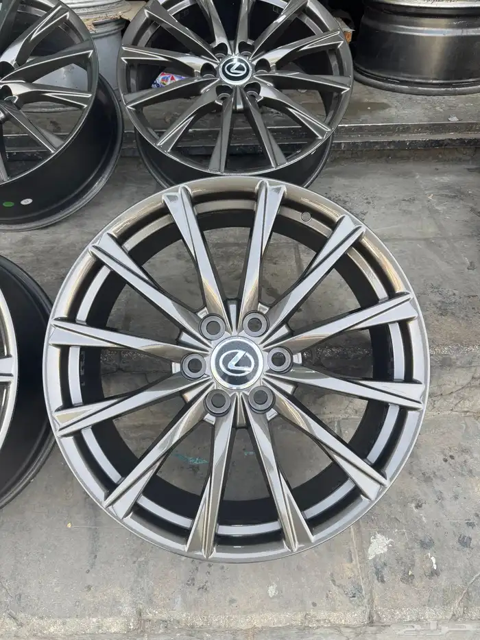 جنوط لكزس LX600 موديل 2024 مقاس22 6