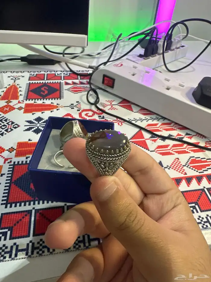 ثلاث خواتم فضه 0