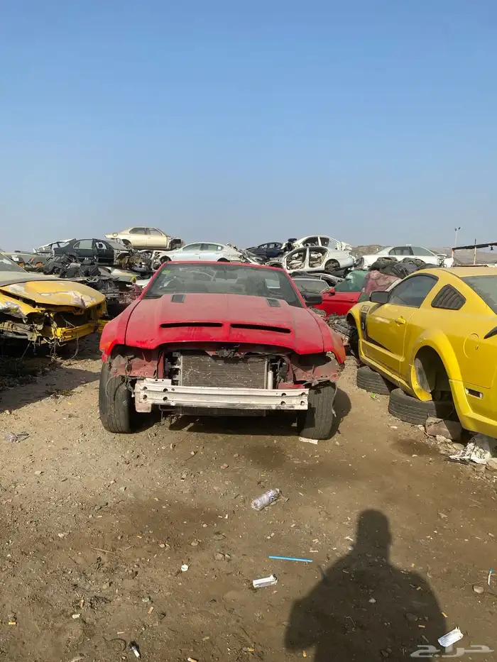تشليح موستنج قطع غيار 17
