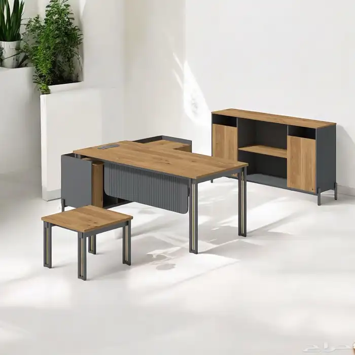 مودرن مكتب سكرتارية المكتب طقم فخم مكتب مدير مكتب موظفين 30