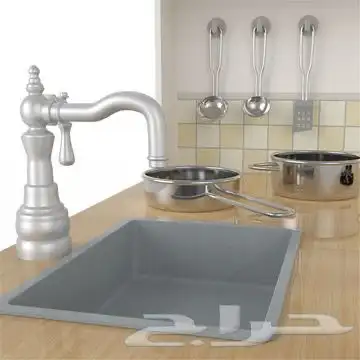 مطبخ خشبي للاطفال بتصميم كلاسيكي - لعبة مطبخ بتصممي زاوية 7