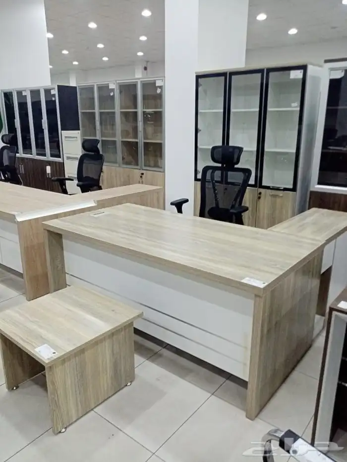 مودرن مكتب سكرتارية المكتب طقم فخم مكتب مدير مكتب موظفين 0