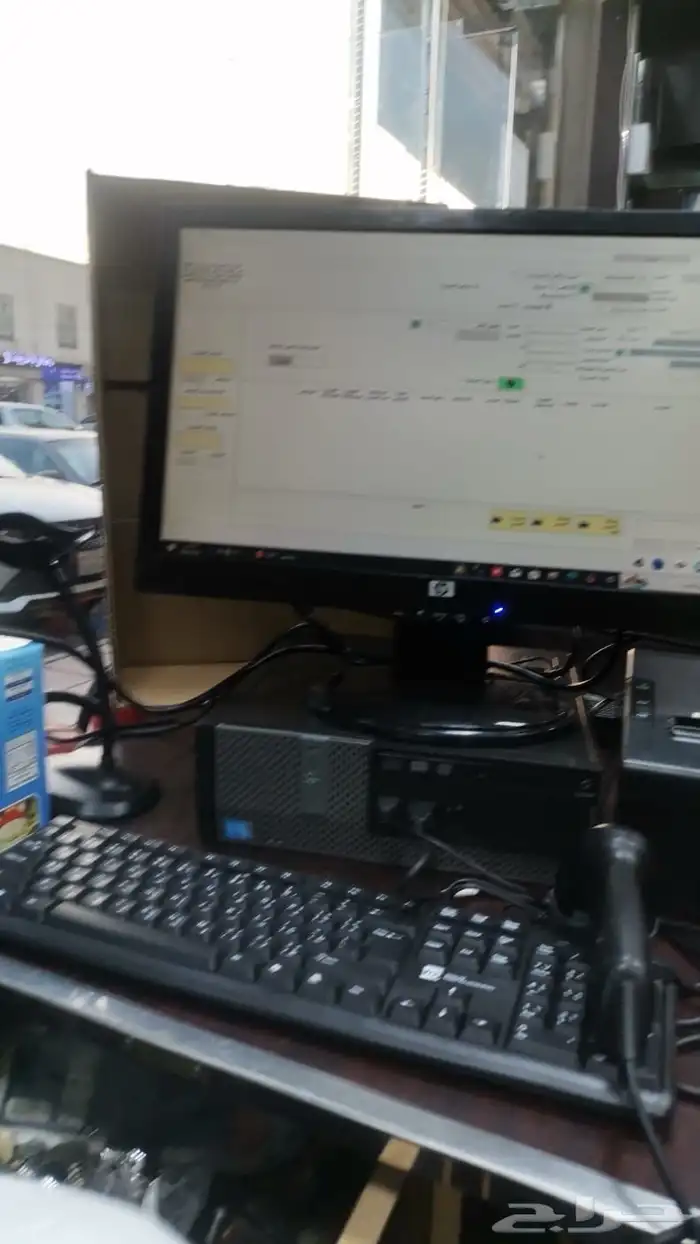 جهاز كاشير بسعر اقتصادي مع برنامج للبقالات ومحلات تجارية 2