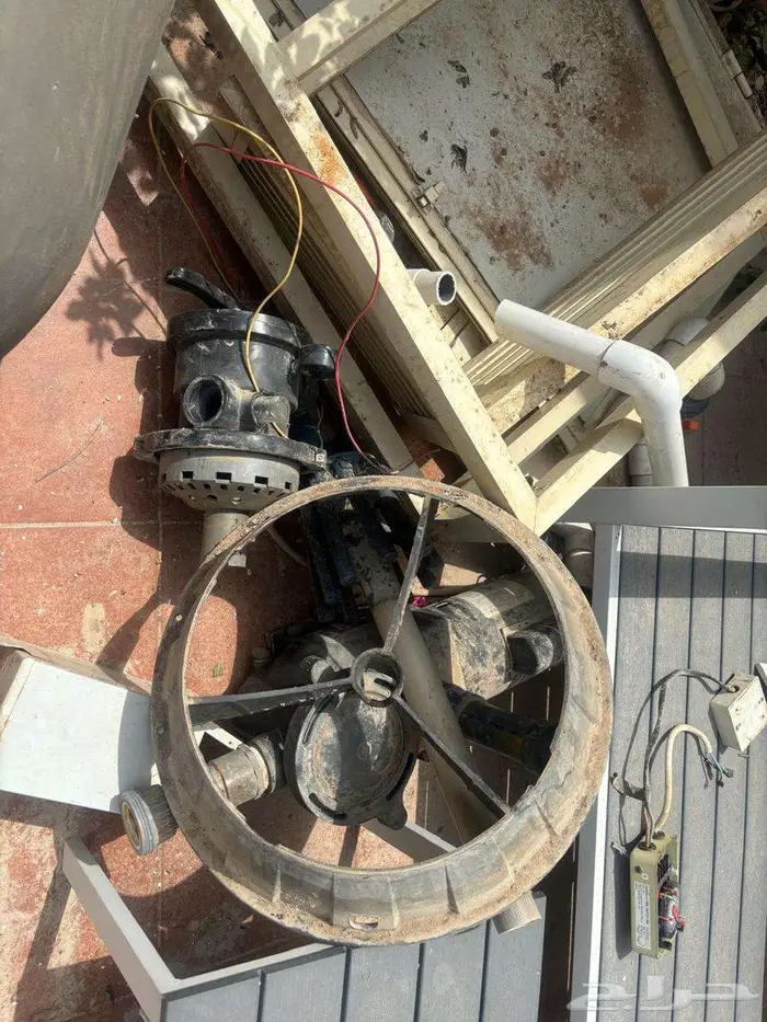 مجموعة كاملة ملحقات معدات فلتر مياه رمل حمام السباحة الشلال 5