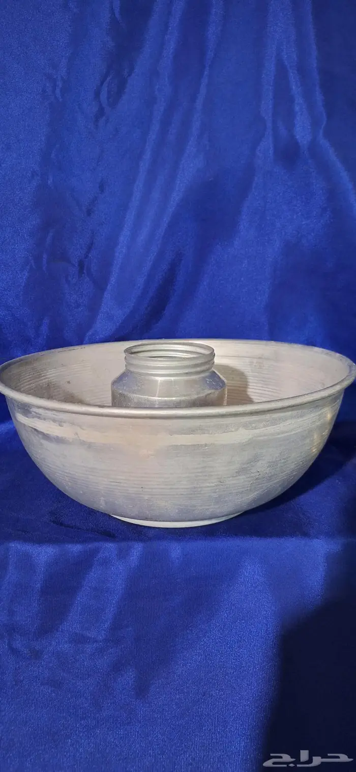 سطل حليب كبير وسحلة المنيوم 1