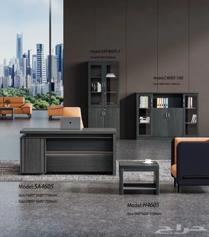 مودرن مكتب سكرتارية المكتب طقم فخم مكتب مدير مكتب موظفين 70