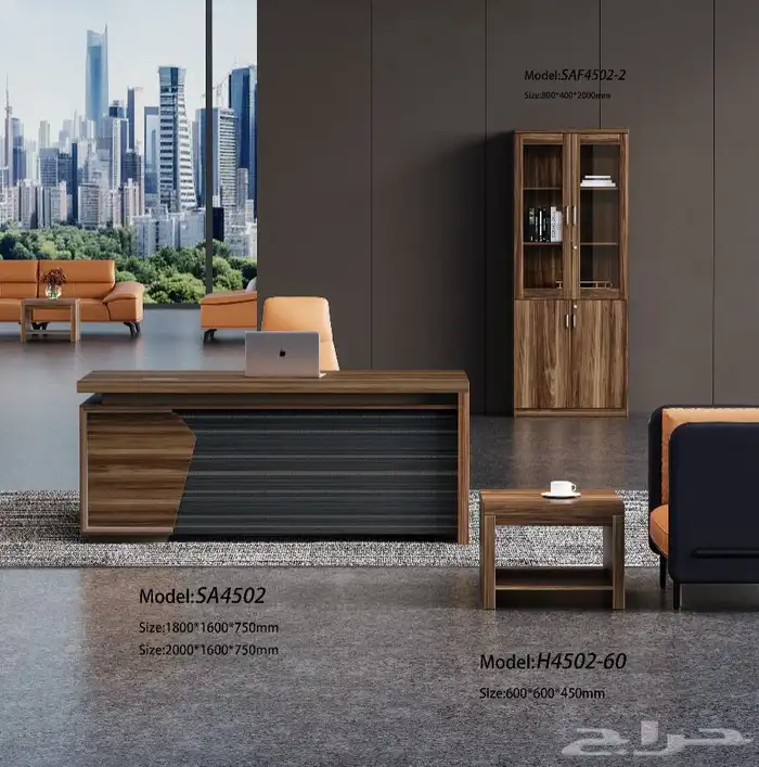 مودرن مكتب سكرتارية المكتب طقم فخم مكتب مدير مكتب موظفين 33