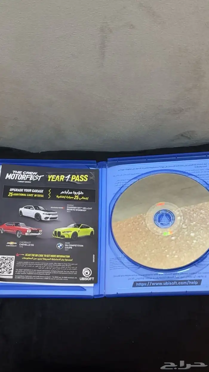 ((شريط ذا كرو the Crew motorfest للبيع 50ريال سعودي صامل)) 1