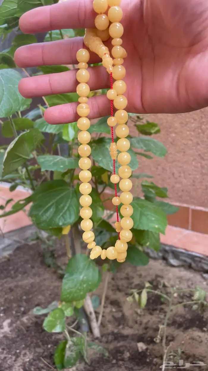 مسباح كهرمان حجر واحد 0