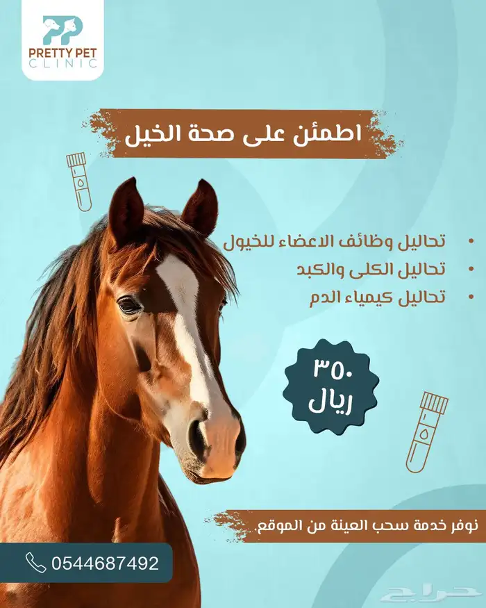 تحاليل وظائف الجسم للخيل 0