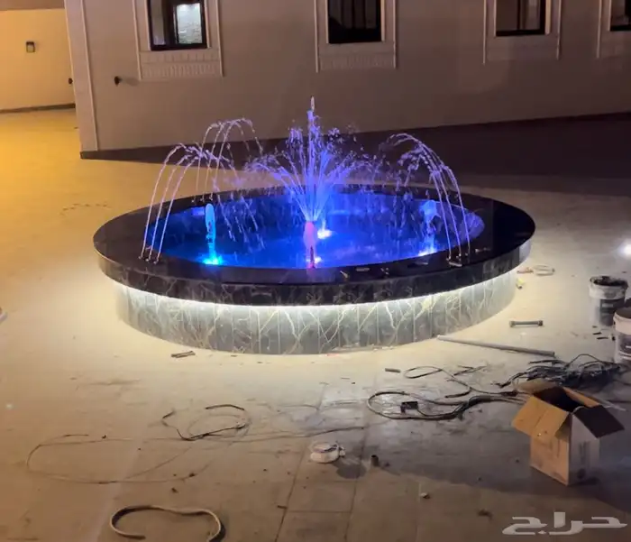 عمل نافوره مائيه 1