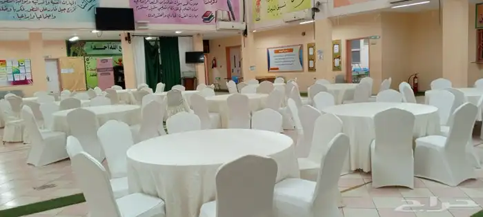 تأجير طاولات و كراسي دائرية و مستطيله جميع المقاسات 11