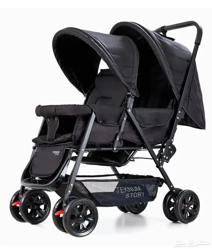 عربية توأم اطفال مقعدين ماركة TEKNUM STORY مستعمله 0