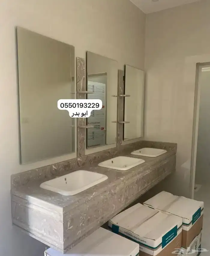 مشبات رخام افران بيتزا وخبز شوايات لحم مغاسل رخام 10