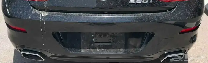 صدام خلفي واسطبات وشنطه bmw الفئة السادسة 650 2