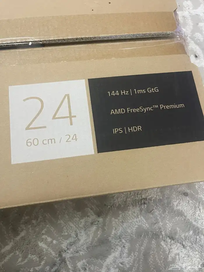 شاشة قيمز LG 24 نضيفه بالحيل 4