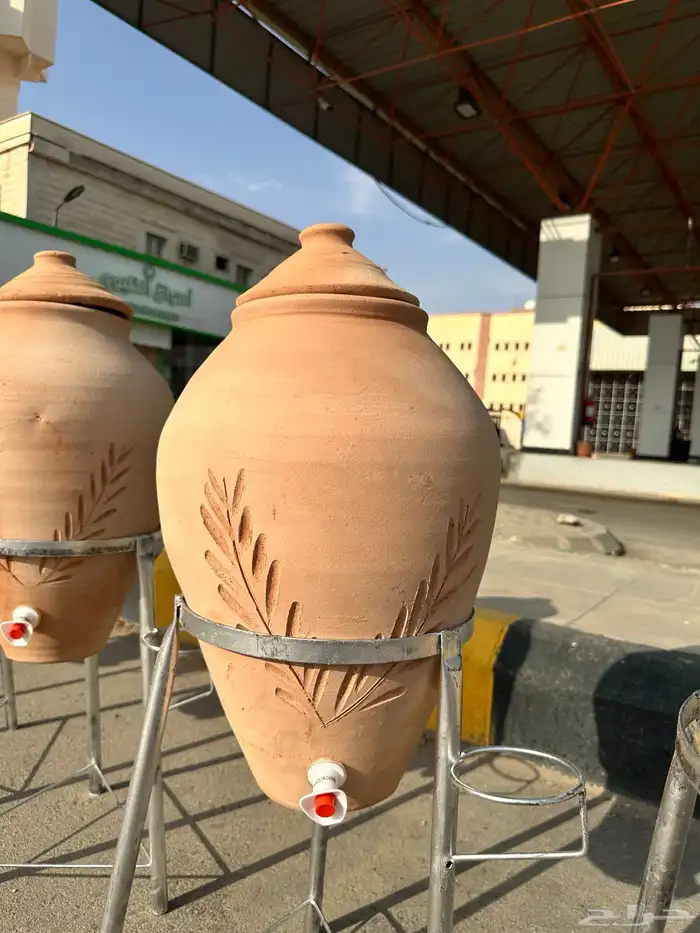 أزيار موية فخار تربة مكة  جميع الأحجام النوع الاصلي 2
