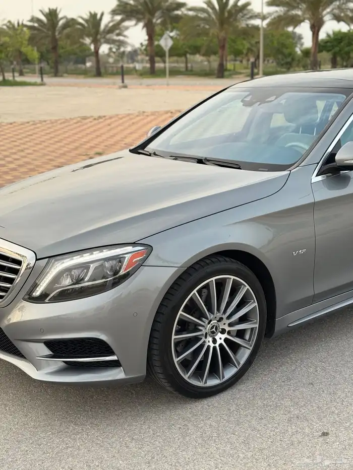 مرسيدس S550 للبيع - امريكي نظيف لون نادر 56
