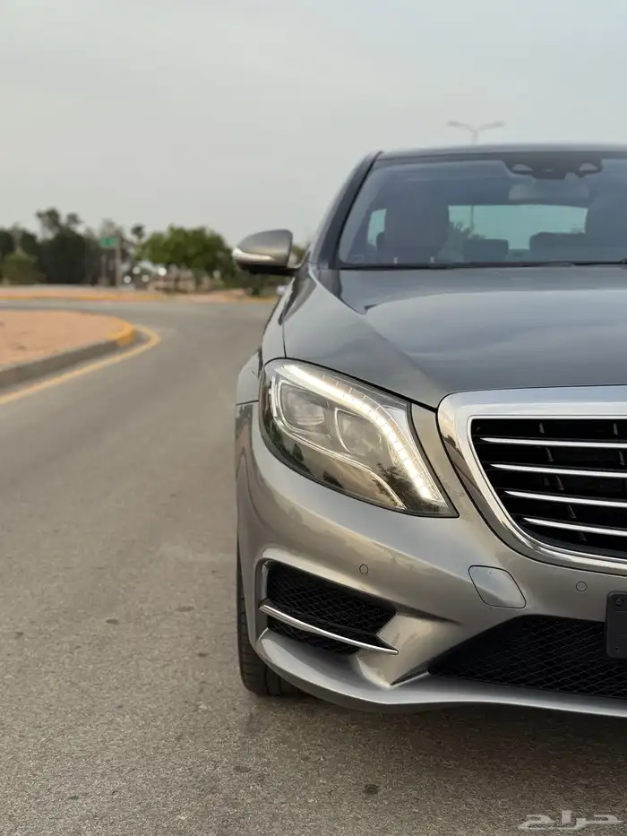 مرسيدس S550 للبيع - امريكي نظيف لون نادر 50