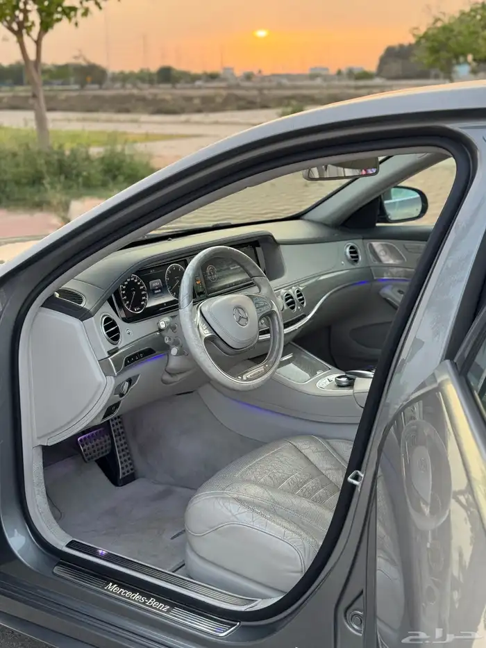 مرسيدس S550 للبيع - امريكي نظيف لون نادر 42