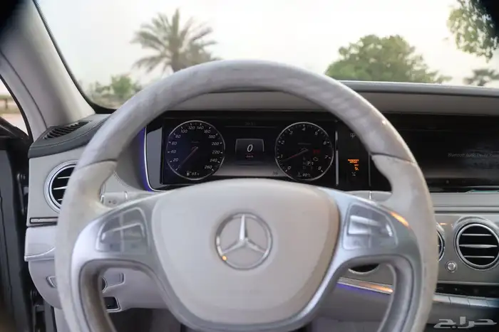 مرسيدس S550 للبيع - امريكي نظيف لون نادر 23