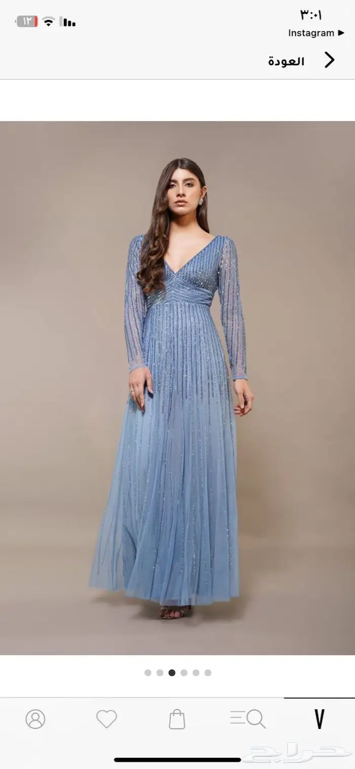 فستان ملبوس 5 ساعات فقط 1