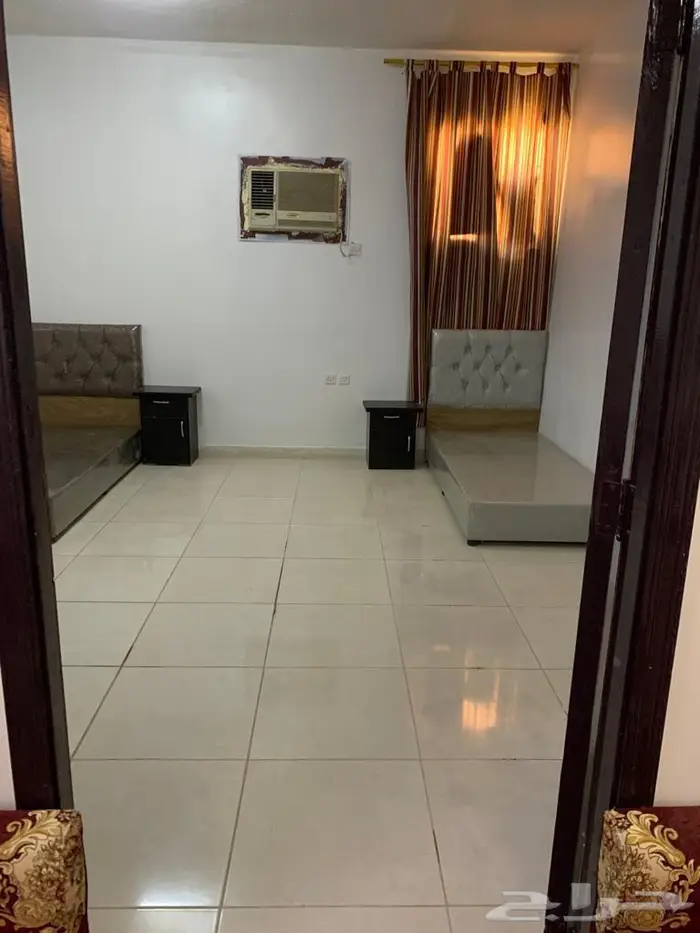 شقق عزاب موثثه ايجار شهري بحي الخليج 4