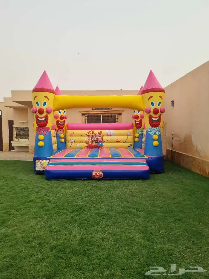 تأجير النطيطات والزحاليق الهوائيه والالعاب 1