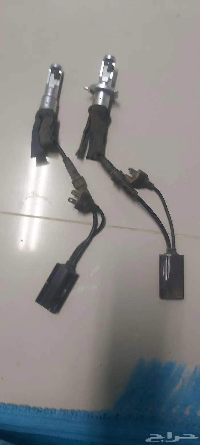 لمبات ليد للسيارات 6500 k مقاس h4 0