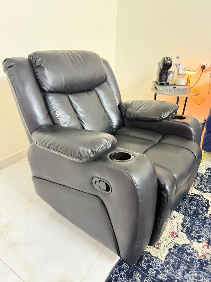 كرسي جلد للمكتب او البيت Lazy Chair 0