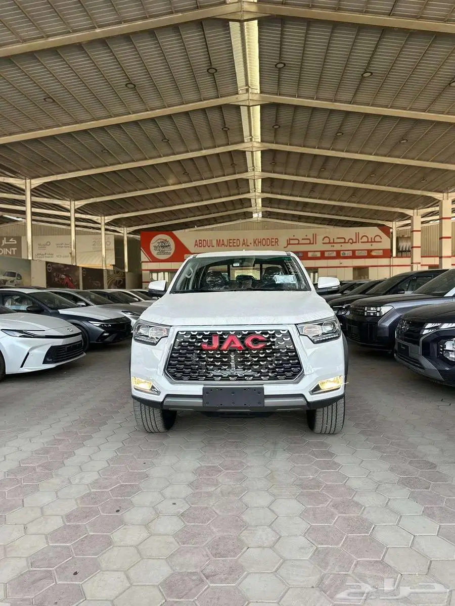 جاك JAC T8 دبل بدون دبل غمارتين ديزل 2025 الخضر للسيارات 0