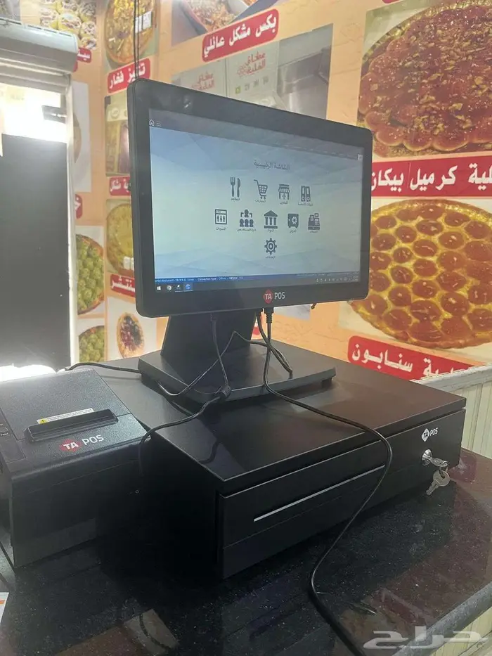 جهاز كاشير بوفيه كاشير تموينات كاشير مطعم كاشير ملحمة 0