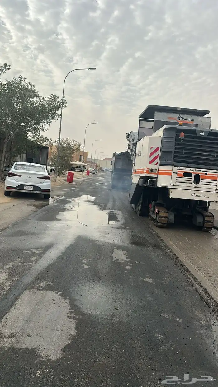 قشاطة اسفلت للايجار 2