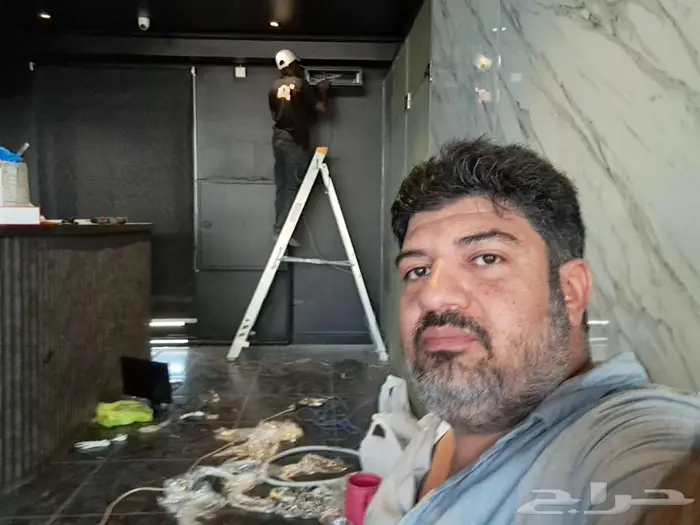 تركيب وتمديد كاميرات انتركم شبكات سماعات جهاز بصمه 72